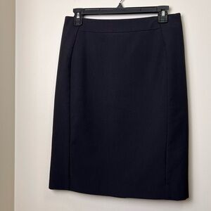 Worthington Petites Pencil Skirt Size 6P Black Lined Womens Petite